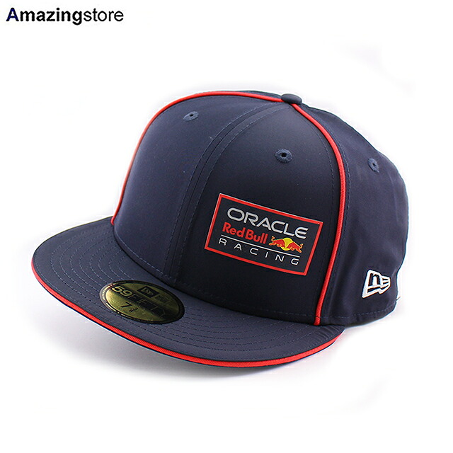 ニューエラ キャップ 59FIFTY オラクル レッドブル レーシング FITTED CAP NAVY NEW ERA ORACLE RED BULL RACING 帽子 メンズ レディース 男女兼用 ネイビー 5950 F1 ネイビー 26_5RE_0527｜Amazingstore