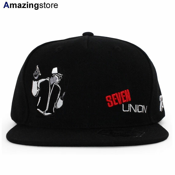 【対応】セブンユニオン ストラップバック 【THE PARKER STRAPBACK/BLK】 7UINON [19_7_1SU]