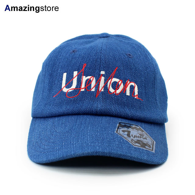 【対応】【FIDLOCK社マグネット製バックル採用】7ユニオン ストラップバック 【THE EASY STRAPBACK/DENIM】 7UNION [20_6_4SU20_6_5]