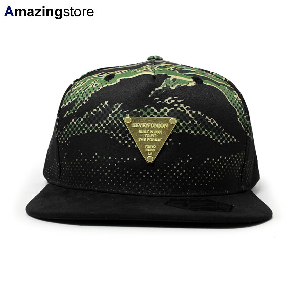 【対応】7ユニオン スナップバック 【TIGER GRADATION SNAPBACK/BLK】 7UINON 19_2_2SEV19_2_3