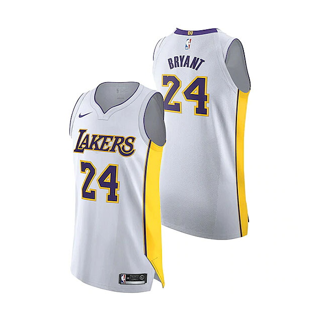 コービー ブライアントモデル NIKE ロサンゼルス レイカーズ 【NBA AUTHENTIC JERSEY/WHITE】 ナイキ KOBE BRYANT LOS ANGELES LAKERS [20_1_5KOBE+BRYANT]