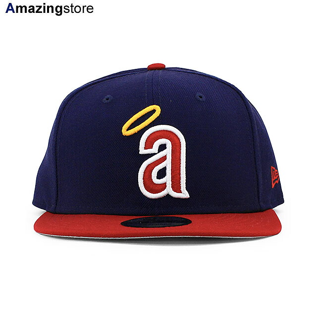 ニューエラ キャップ 9FIFTY スナップバック カリフォルニア エンゼルス MLB 1971 COOPERSTOWN GAME SNAPBACK CAP NAVY RED NEW ERA CALIFORNIA ANGELS 帽子 メンズ レディース 男女兼用 クーパーズタウン 950 ネイビー /NAVY 25_9RE_25_10RE_1003