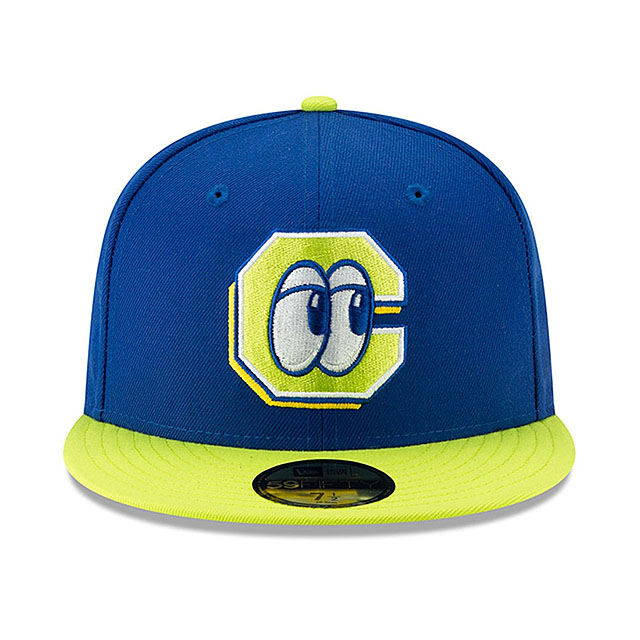 ニューエラ 59FIFTY チャタヌーガ ルックアウツ 【MILB COPA DE LA DIVERSION FITTED CAP/RYL BLUE-LIME】 NEW ERA CHATTANOOGA LOOKOUTS ブルー ライム レッズ REDS [BIG_SIZE 21_9_5MILB]