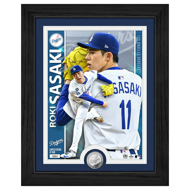 楽天市場】山本由伸 直筆サイン入り 8x10フォト 額装