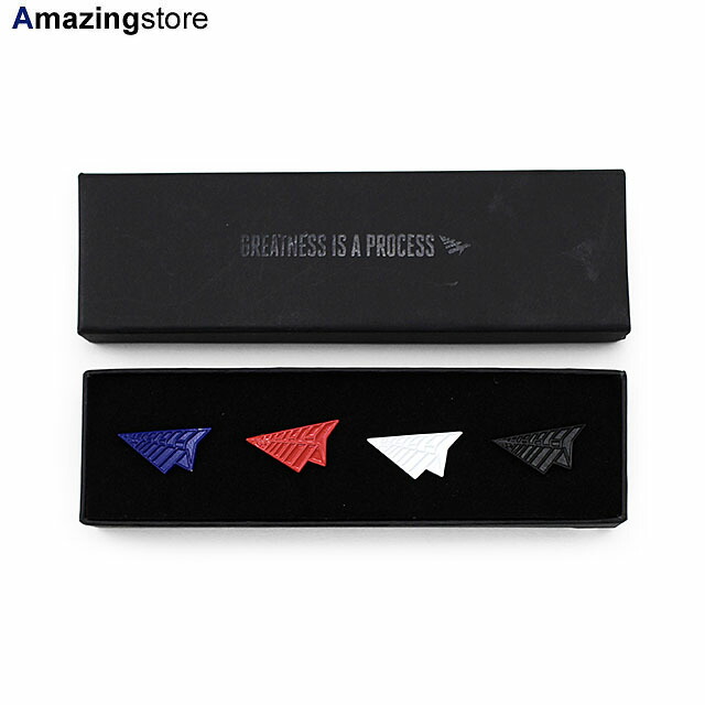 ロックネイション ピンバッジ 【PAPER PLANES PINS PACK/MONOCHROMATIC】 ROC NATION ペーパープレーンズ [22_1_4ROC]
