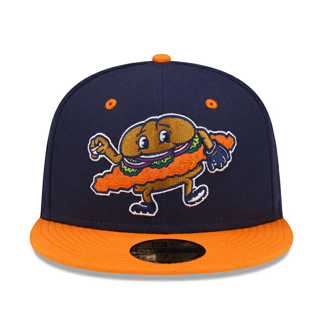 ニューエラ 59FIFTY ピオリア チーフス MiLB THEME NIGHT FITTED CAP NAVY ORANGE NEW ERA PEORIA CHIEFS マイナーリーグ 5950 帽子 メンズ レディース ネイビー /NAVY BIG_SIZE 25_10|Amazingstore