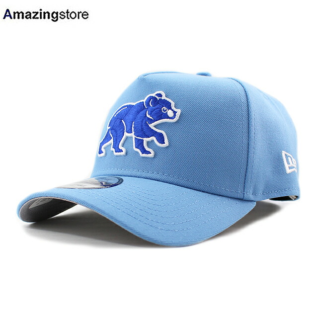 ニューエラ キャップ 9FORTY スナップバック シカゴ カブス MLB A-FRAME SNAPBACK CAP LIGHT BLUE NEW ERA CHICAGO CUBS 帽子 メンズ レディース 帽子 メンズ レディース 男女兼用 ライトブルー /BLUE 940AF エーフレーム 26_4RE_0403