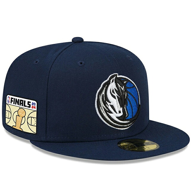 ニューエラ キャップ 59FIFTY ダラス マーベリックス 2024 NBA FINALS SIDE PATCH FITTED CAP NAVY NEW ERA DALLAS MAVERICKS｜Amazingstore 11,689円