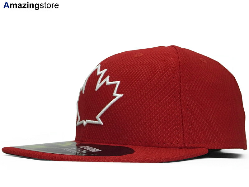 NEW ERA TORONTO BLUE JAYS 【DIAMOND TECH 2014 BATTING PRACTICE/RED-WHT】 ニューエラ トロント ブルージェイズ 59FIFTY CAP [帽子 ヘッドギア new era cap ニューエラキャップ new eraキャップ neweraキャップ 大きい サイズ メンズ レディース ヘッドウェアー]