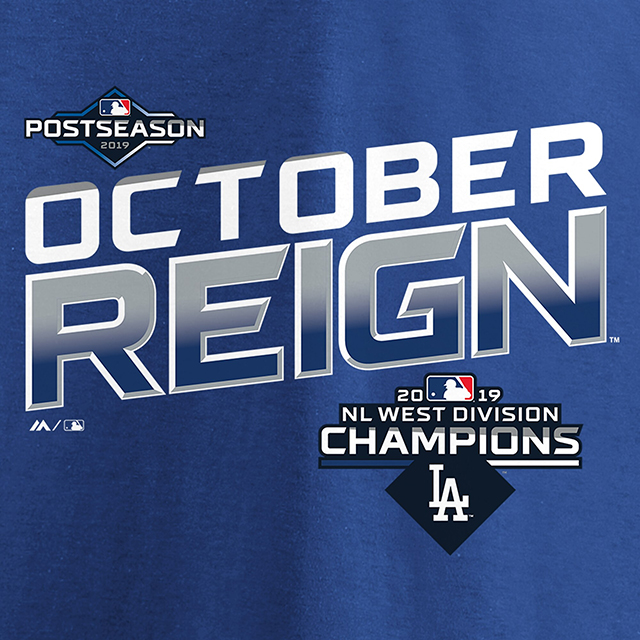 dodgers nl west shirt