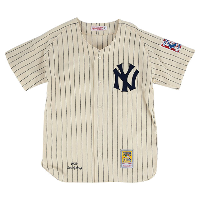 Mitchell & Ness Lou Gehrig 1939 Cooperstown Collection New York