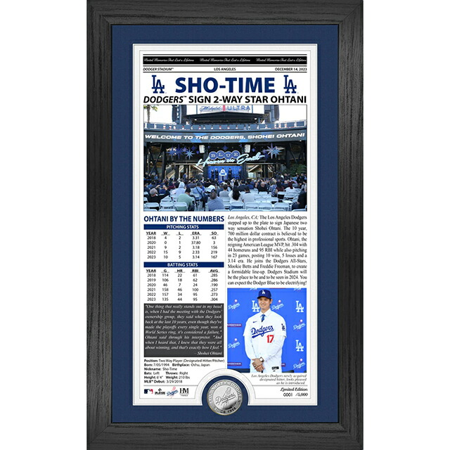 楽天市場】【クーポン配信中】大谷翔平 シルバーコイン入り アート