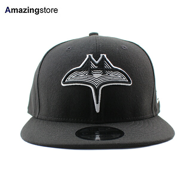 シティコネクト ニューエラ キャップ 9FIFTY タンパベイ レイズ MLB CITY CONNECT SNAPBACK CAP BLACK WHITE NEW ERA TAMPA BAY RAYS 帽子 メンズ レディース 男女兼用 ブラック ホワイト/BLACK WHITE