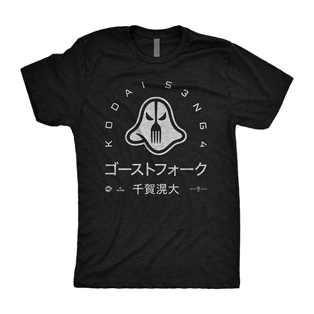 限定ZETT ゴーストフォークTシャツ 千賀滉大 楽天市場】【日本未発売】千賀 ゴーストフォーク Tシャツ