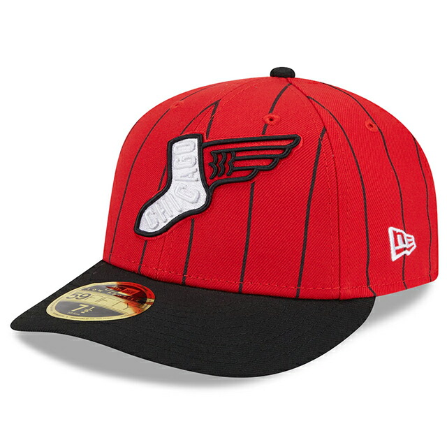 海外取寄 シティコネクト ニューエラ キャップLP59FIFTY シカゴ ホワイトソックス MLB CITY CONNECT FITTED CAP RED-BLACK NEW ERA CHICAGO WHITE SOX ロープロファイル 帽子 メンズ レディース 男女兼用