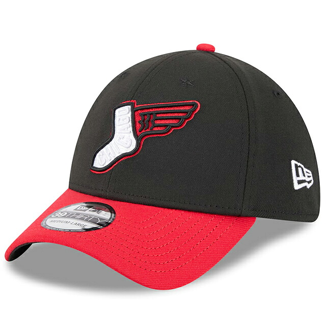 海外取寄 シティコネクト ニューエラ キャップ 39THIRTY シカゴ ホワイトソックス MLB CITY CONNECT ALTERNATE FLEX FIT CAP BLACK-RED NEW ERA CHICAGO WHITE SOX ストレッチフィット 帽子 メンズ レディース 男女兼用｜Amazingstore