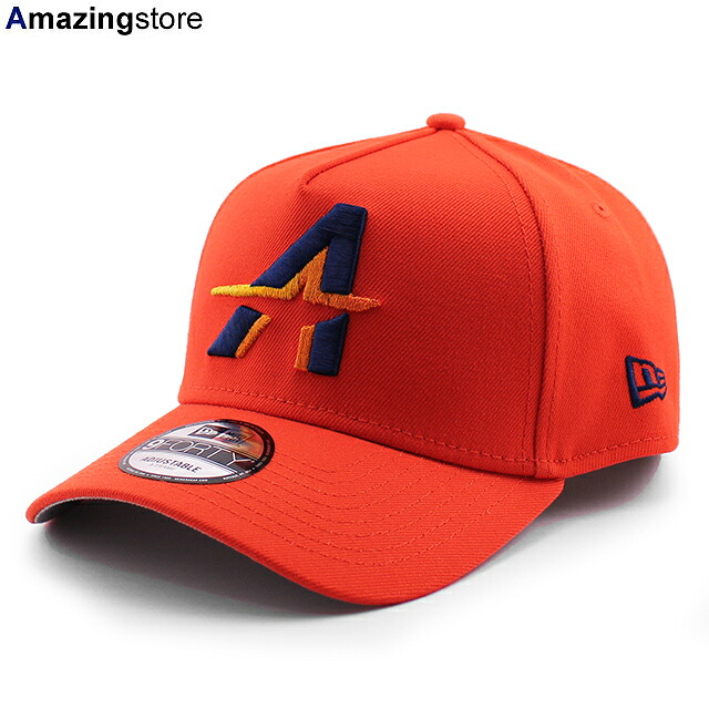 シティコネクト ニューエラ キャップ 9FORTY スナップバック ヒューストン アストロズ MLB 2025 MLB CITY CONNECT A-FRAME SNAPBACK CAP ORANGE NEW ERA HOUSTON ASTROS 940AF エーフレーム 帽子 メンズ レディース 男女兼用 ユニセックス オレンジ 26_7RE_0717｜Amazingstore