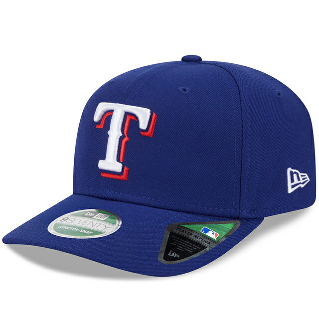 ニューエラ キャップ 9SEVENTY ストレッチ スナップバック テキサス レンジャーズ MLB STRETCH SNAPBACK CAP ROYAL BLUE NEW ERA TEXAS RANGERS メジャーリーグ 帽子
