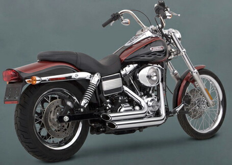 VANCE＆HINES ショートショット スタッガード クローム