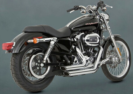 バンス&ハインズ　ショートショット　スポーツスター　04〜13 Harley Davidson VANCE＆HINES ショートショット スタッガード
