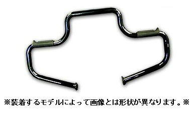 エンジンガード マルチバー ブラック　2004～22年スポーツスター