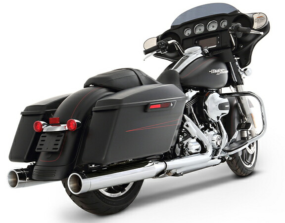 楽天市場】RINEHART 4インチ スリップオンマフラー クローム