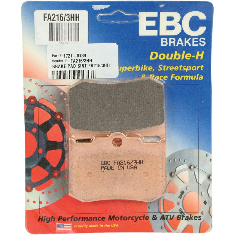 DOUBLE-H ブレーキパッド Performance Machine 4-Piston Large Caliper｜アンバーピース