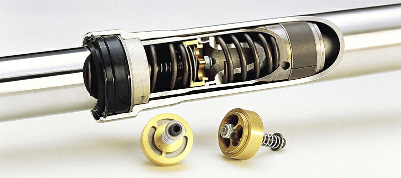 GOLD VALVE カートリッジフォークシステム　1997～03年XL1200S、1999～05年FXDX、FXDS