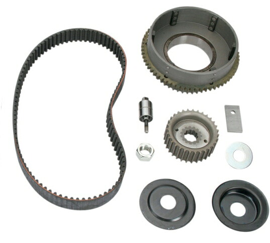 11mm 1-1/2”ベルトドライブキット:1965~E84年ビッグツインキックスターター|アンバーピース