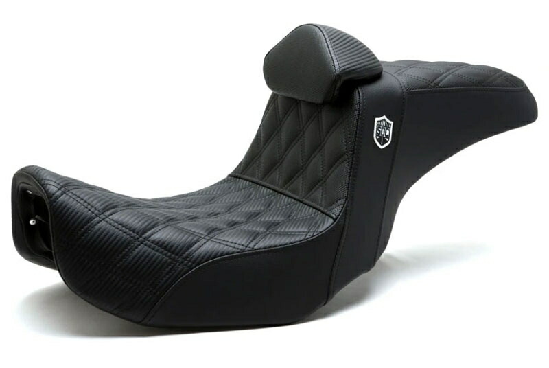 Saddlemen SDC パフォーマンスグリッパーシート バックレスト付き Touring-SDC-gripper.png