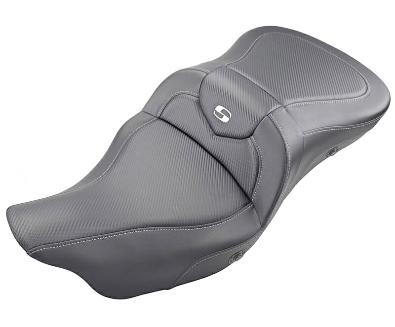 ROADSOFA CF シート トライグライドモデル用 ヒーター機能付き/バックレスト無し 2009~25年FLHTCUTG/SE|アンバーピース