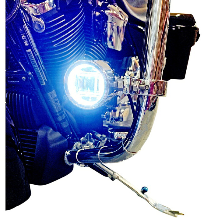 PROBEAM LED HALOフォグライト クローム:2009～13年FLHXSE、FLTRXSE、2013年FLHRSE｜アンバーピース