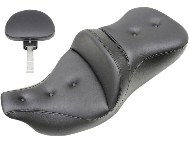 ROADSOFA PT シート トライグライドモデル用 ヒーター機能無し/バックレスト有り 2009～25年FLHTCUTG/SE