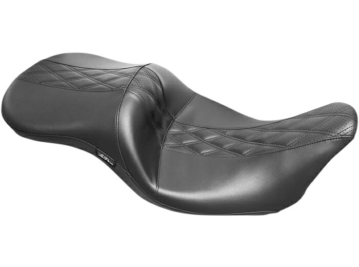MAVERICK:2008～25年ツーリング/HR BLACK INLAY PERFORATED DOUBLE DIAMOND バックレスト無し 80,504円