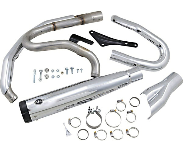 SUPERSTREET 2in1 エキゾースト システム:2018～24年FLFB/S、FXBR/S、2019年以降FXDRS/クローム｜アンバーピース