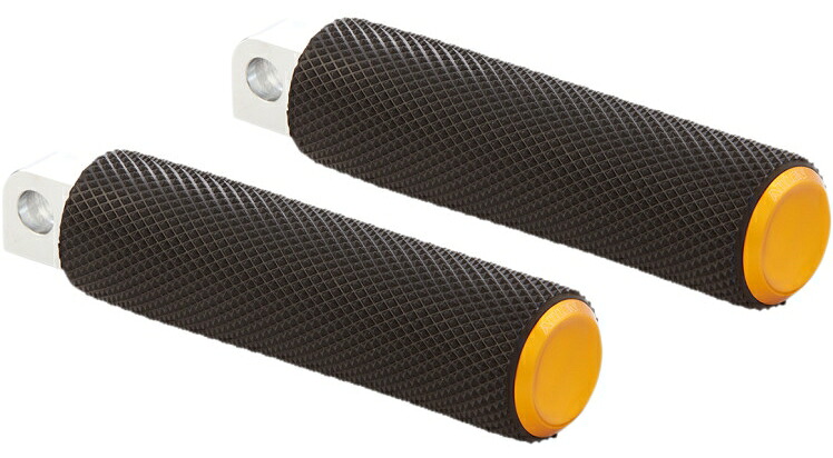 FUSION KNURLED パッセンジャーフットペグ：ゴールド