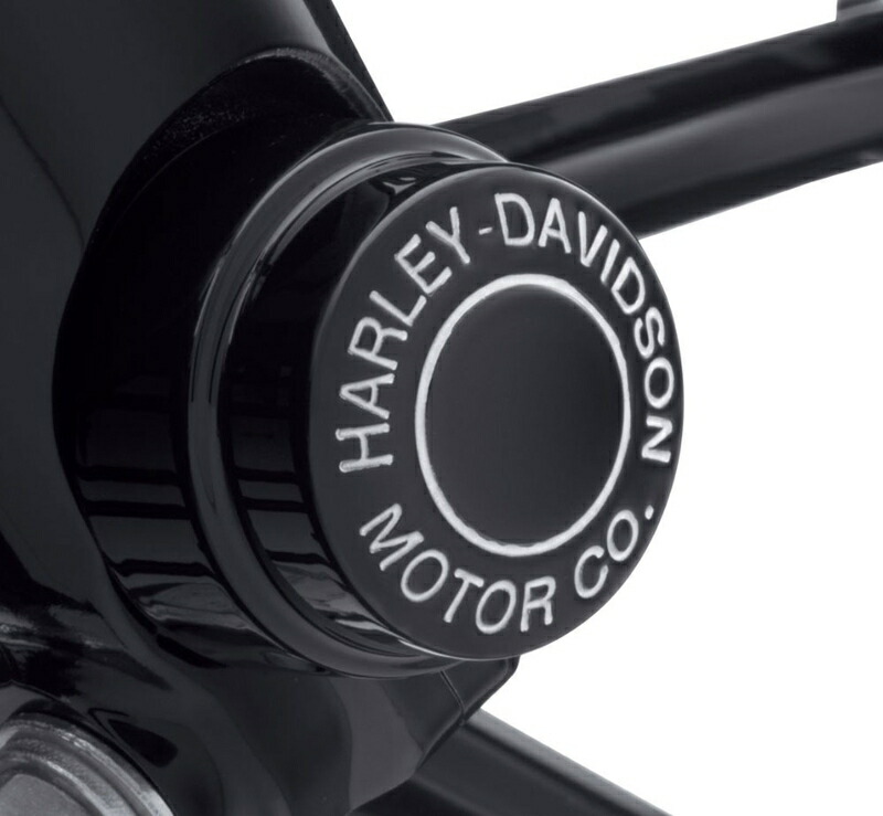 Harley-Davidson リアアクスルナットカバー 41704-09 Harley-Davidson Motor Co. Rear Axle Nut Covers | Harley