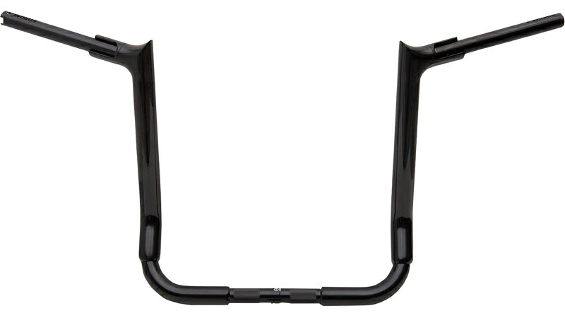 1-1/2インチ EZ INSTALL POINTED TOP ハンドルバー:グロスブラック/16インチ｜アンバーピース