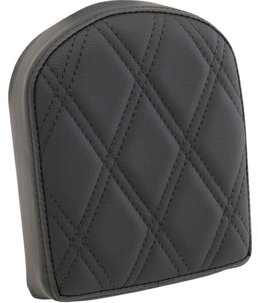 スクエア シーシーバー用パッド ショート:Double Diamond Black Stitch｜アンバーピース
