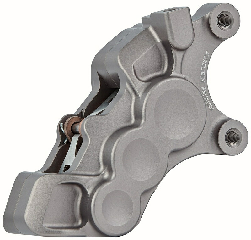6-PISTON DIFFERENTIAL BORE ブレーキキャリパー チタン:右側:11.8インチローター用 2006~22年モデル