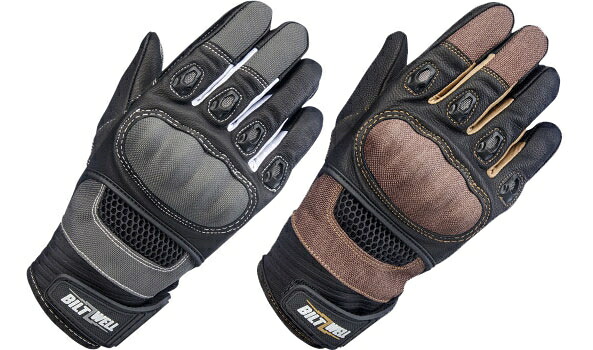 Bridgeport Gloves -Gray/Black & Chocolate/Black|アンバーピース