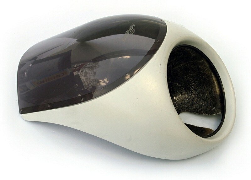 CAFE RACER フロントフェアリング:2010～22年XL1200X/スモークシールド