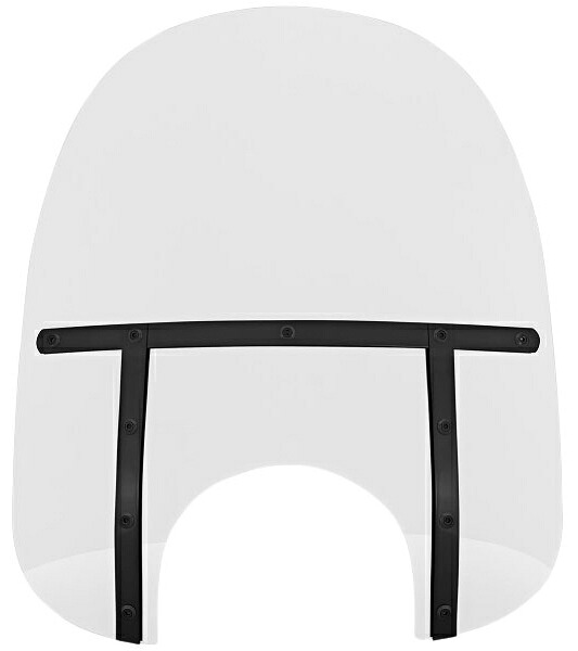 19&rdquo;FATSスクリーン Memphis Shades 9&rdquo;カットアウト:クリア/ブラックストラップ｜アンバーピース