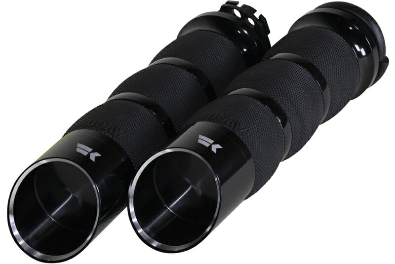 AIR CUSHION EDGE BLACK グリップ:ケーブルスロットル
