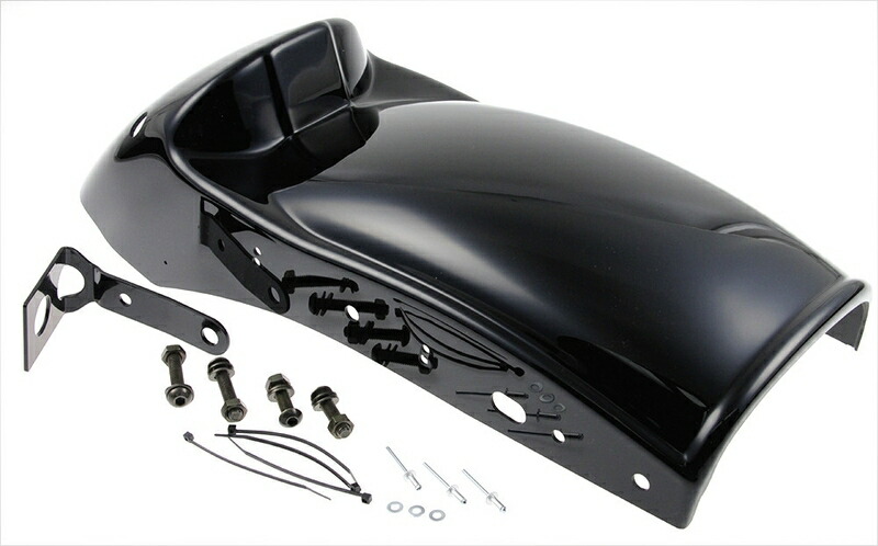 BOBBER リアフェンダー:2004～22年スポーツスター/グロスブラック仕上げ