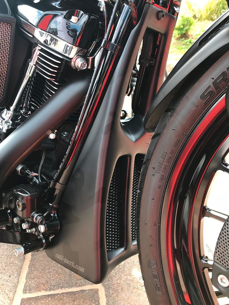 BELLY PAN CUSTOM チンスポイラー ツーリング バイク用品 | eu