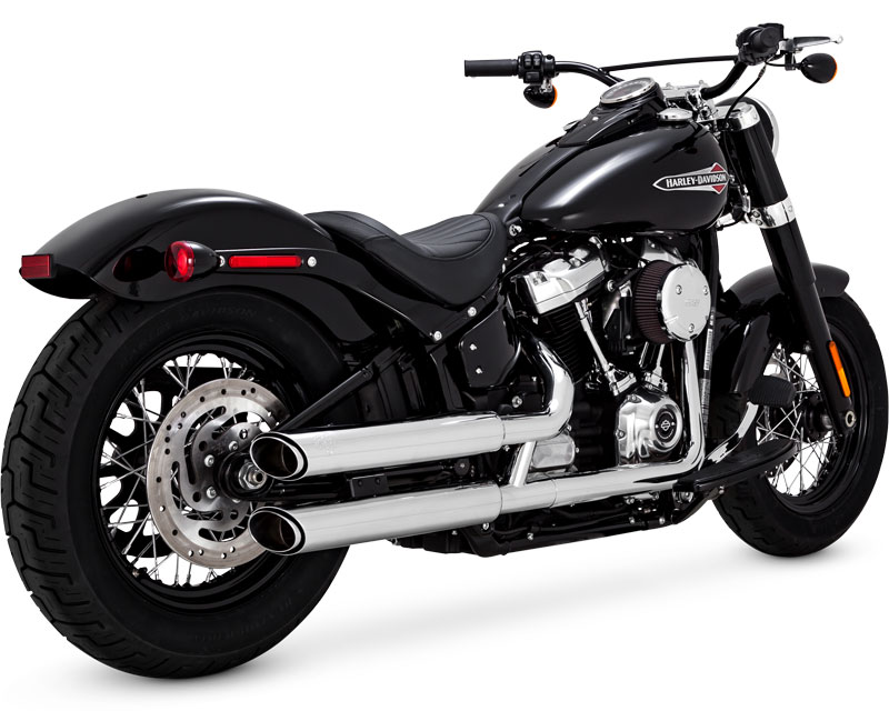 楽天市場】VANCE＆HINES ツインスラッシュ スリップオンマフラー