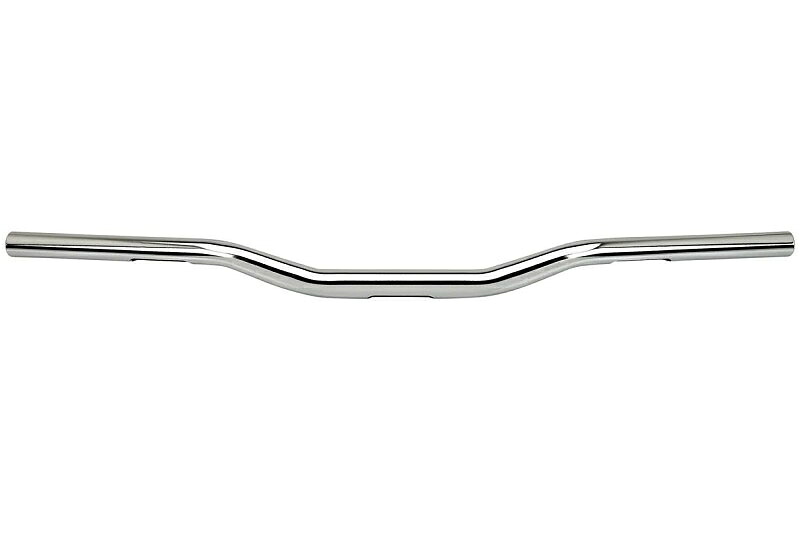 TRACKER O/S ハンドルバー SLOTTED:クローム