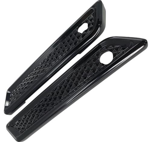 DIAMONDBACK サドルバッグラッチカバー:ブラック 2014～25年ツーリング