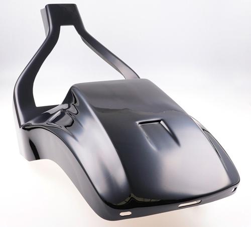 RACING リアコンバージョン グロスブラック仕上げ/ソロシート 2018~22年FXBR/S|アンバーピース